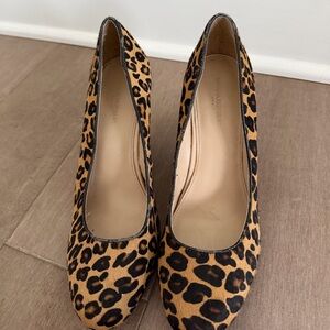 Banana Republic Leopard Print Heels